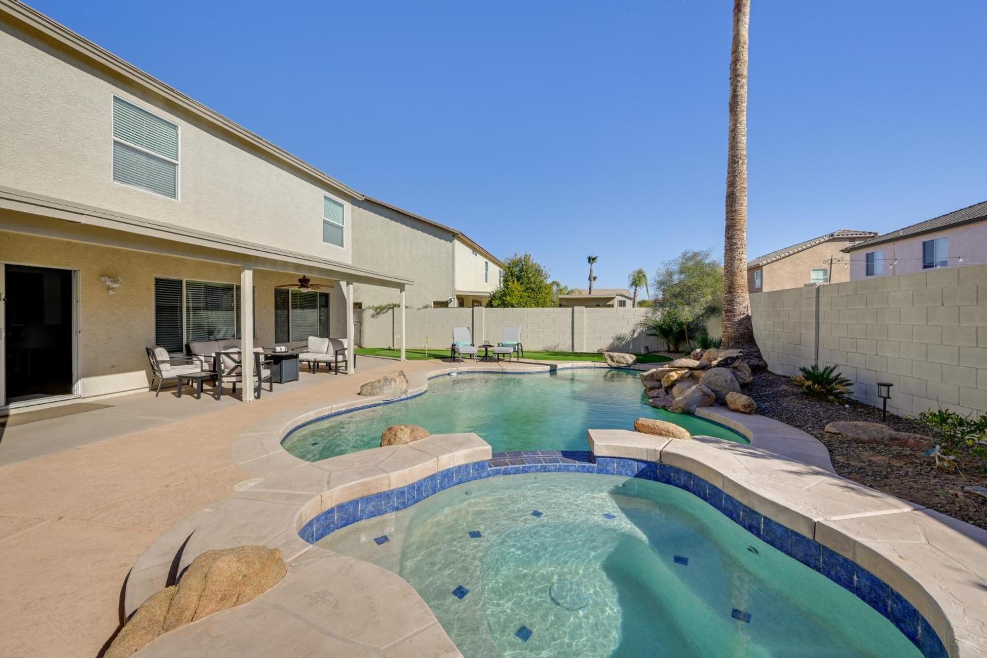 Spacious Arizona Home Pool, 9 Mi To San Tan Mtn Queen Creek Dış mekan fotoğraf