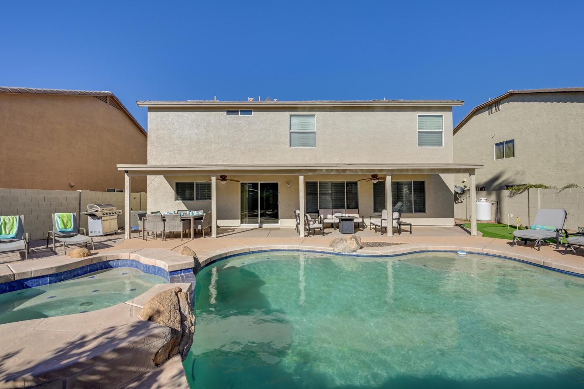 Spacious Arizona Home Pool, 9 Mi To San Tan Mtn Queen Creek Dış mekan fotoğraf