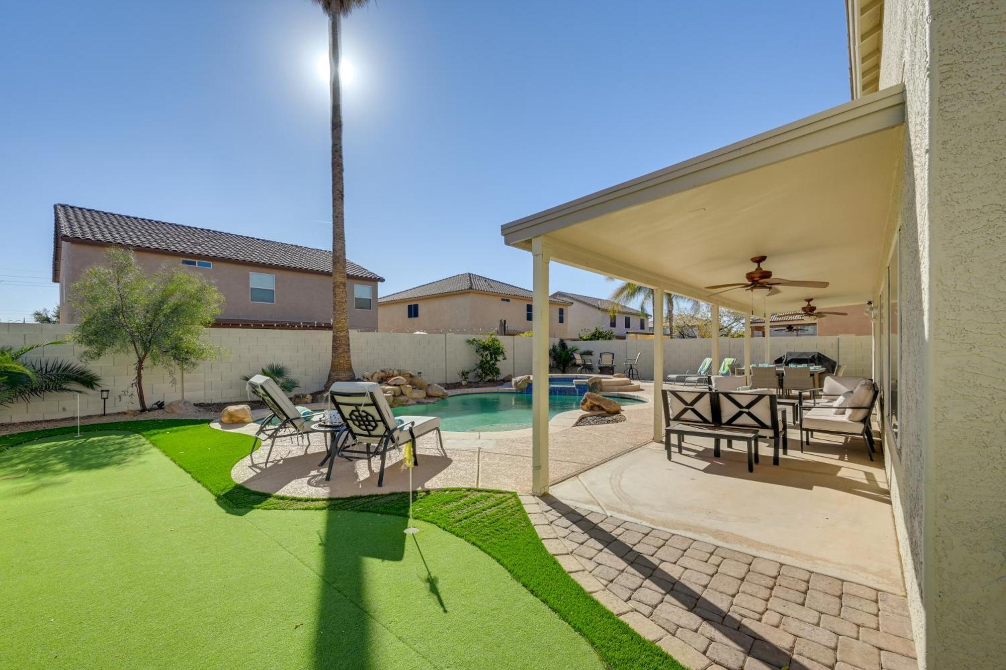 Spacious Arizona Home Pool, 9 Mi To San Tan Mtn Queen Creek Dış mekan fotoğraf
