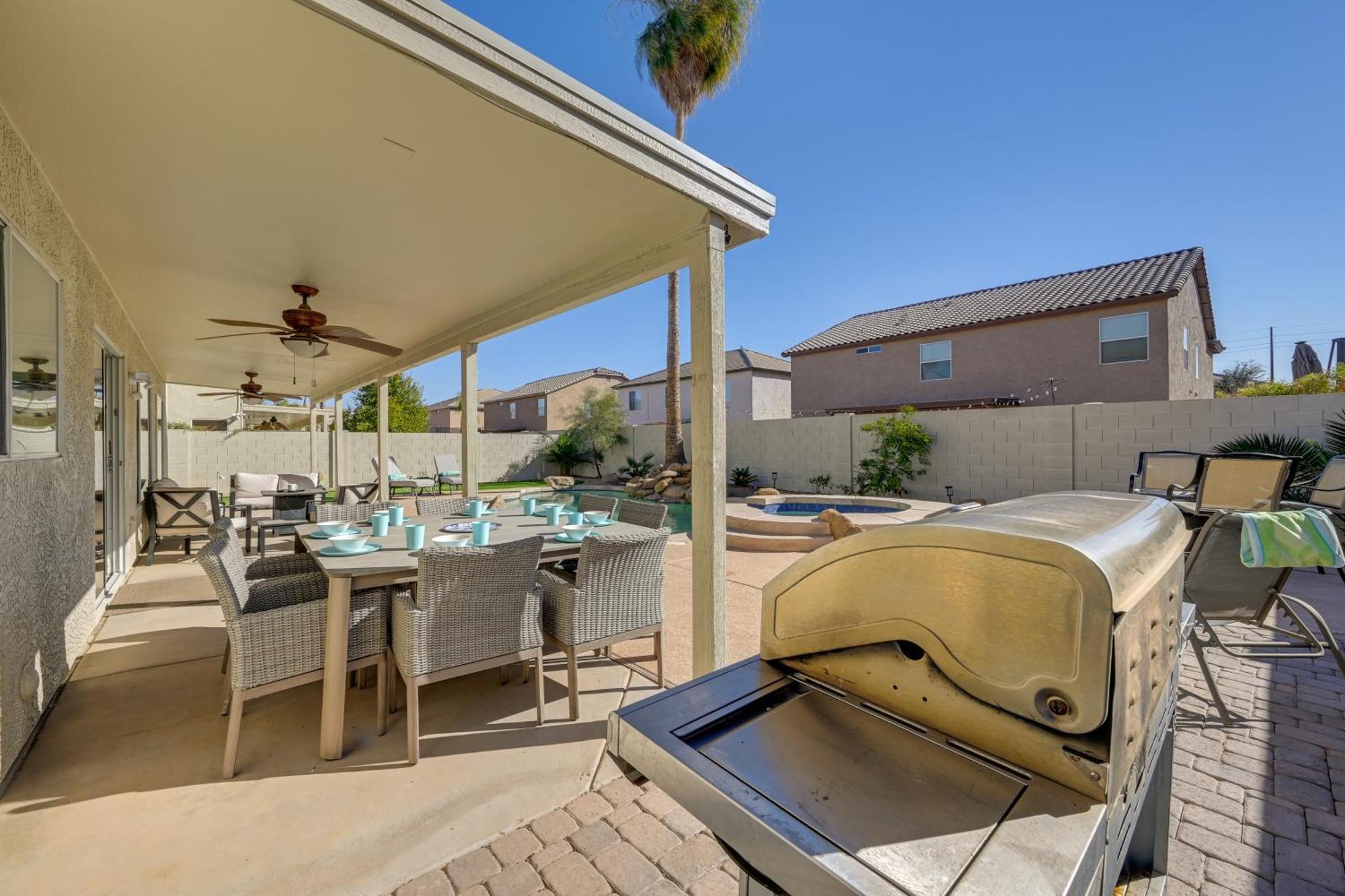 Spacious Arizona Home Pool, 9 Mi To San Tan Mtn Queen Creek Dış mekan fotoğraf
