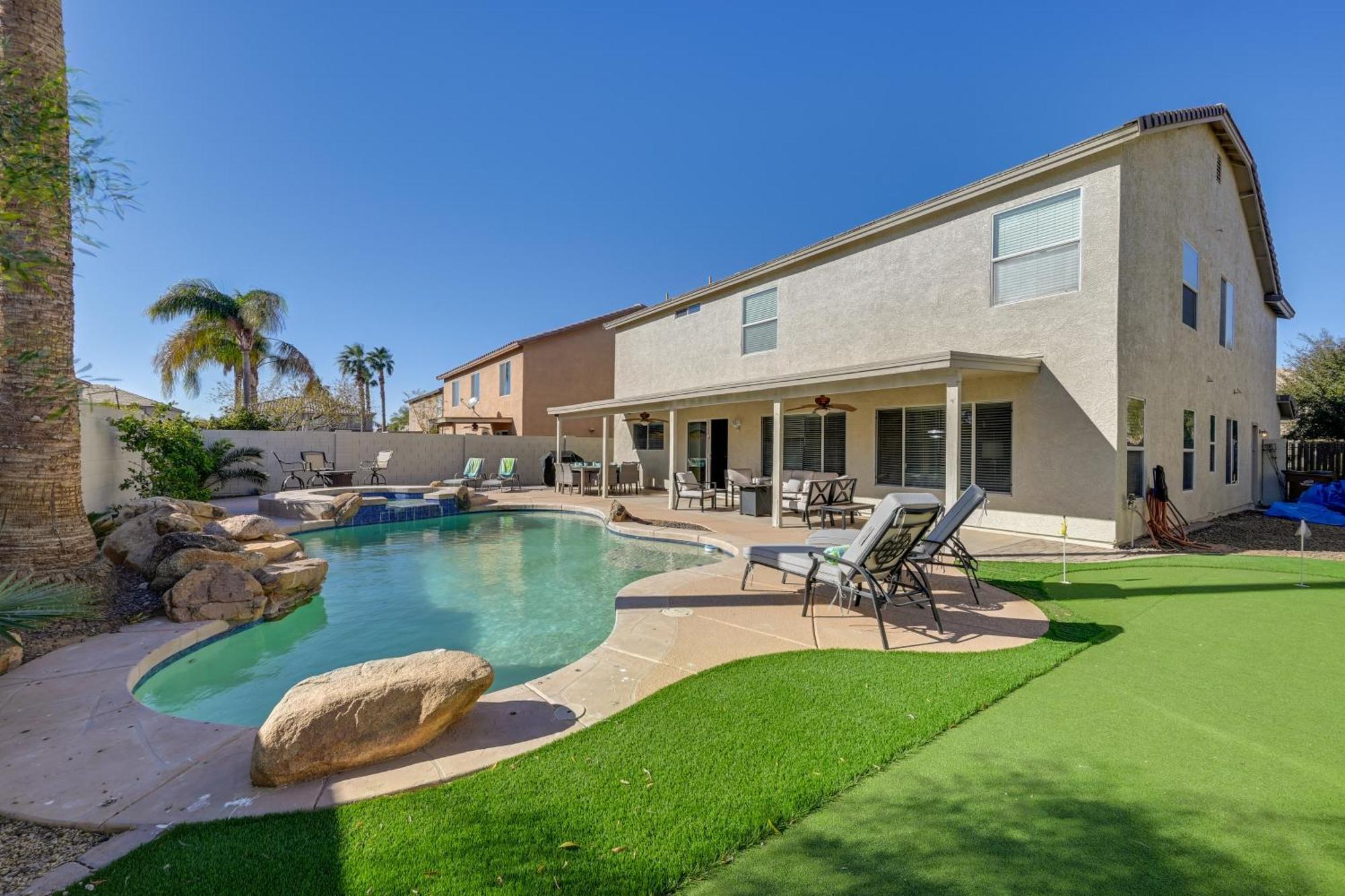 Spacious Arizona Home Pool, 9 Mi To San Tan Mtn Queen Creek Dış mekan fotoğraf